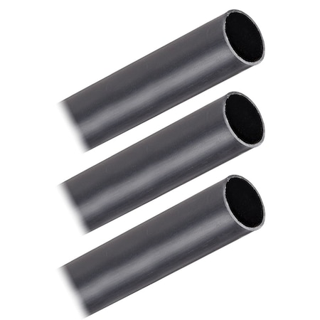 Pacer Group Heat Shrink Tube, Heavy Wall, 3/4 in I.D. Before Shrinking, Black, 12 in, 3 PK BHW3/4-12BK-3